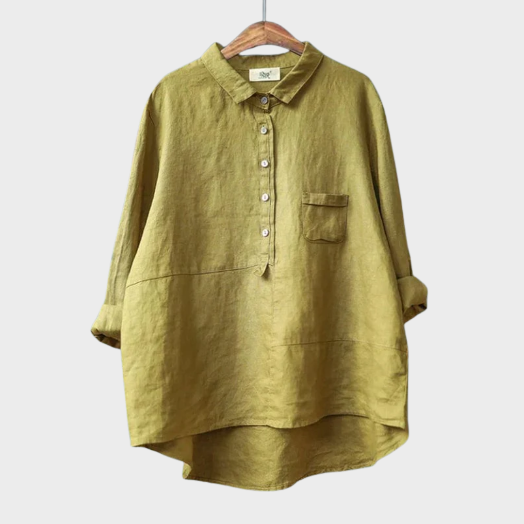 Elvie | Elegant Linne Sommarblus