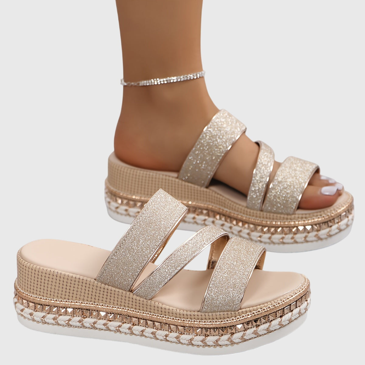 Elsa | Lindy - Bekväma Våren Sandaler