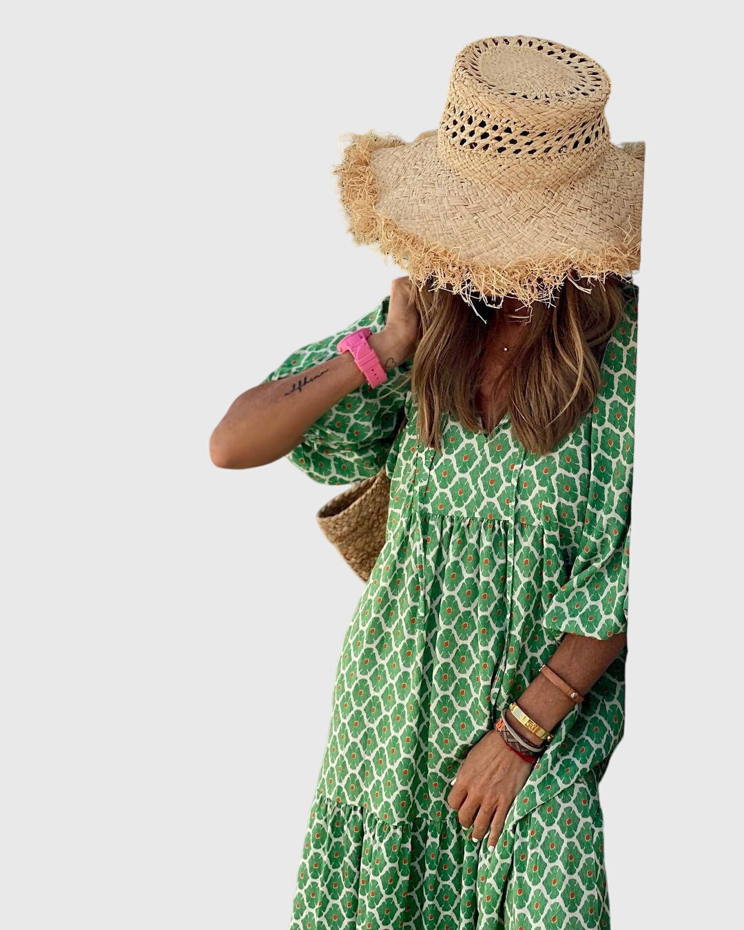 Agnes | Boho Maxi Klänning