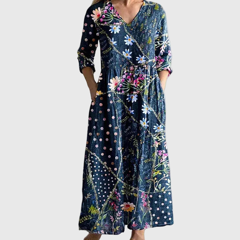 Willow | Graciös Flödande Maxiklänning