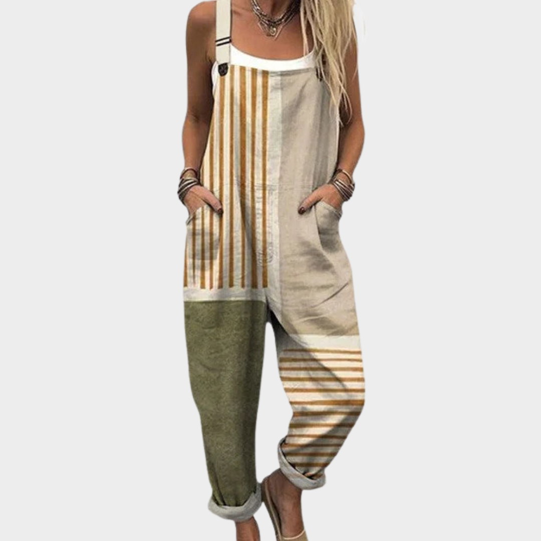 CATHY | AVSLAPPNAD RANDIG JUMPSUIT