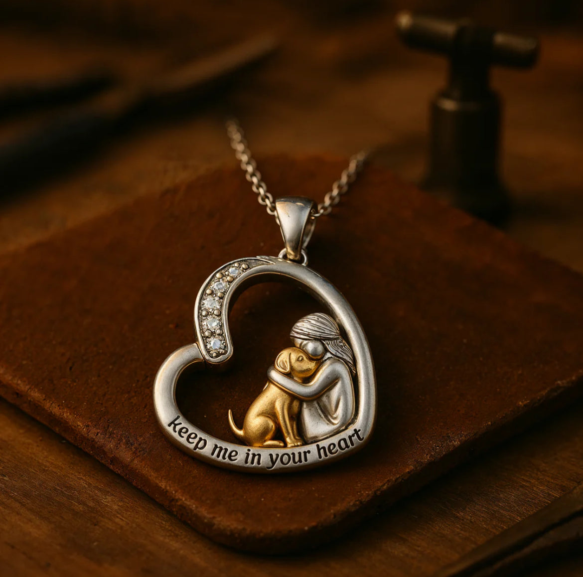 Halsband med hundkram