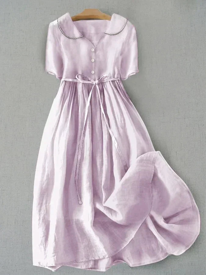 Elise | Mjuk elegant sommarklänning