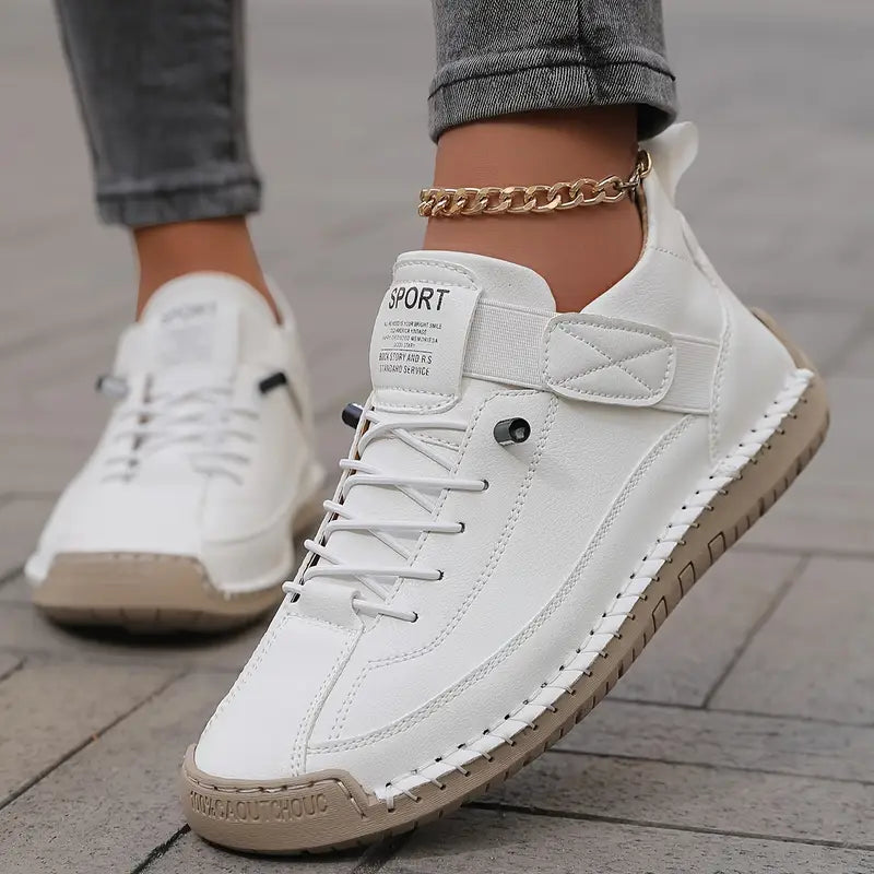 Lovisa | Vita ortopediska sneakers med stödande design
