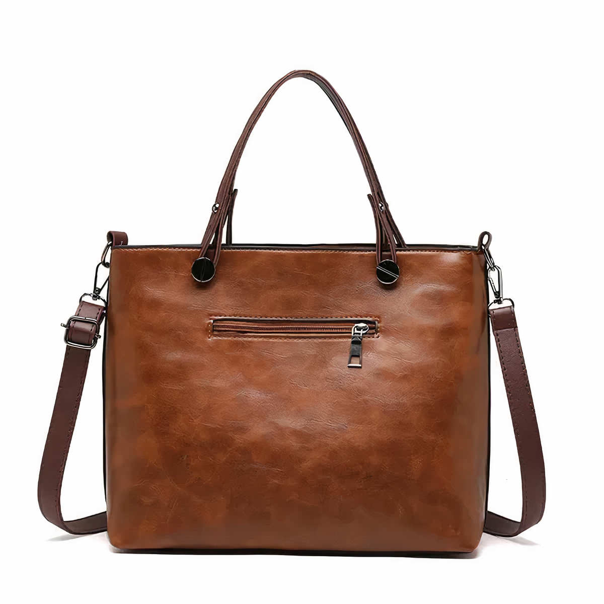 Maria | Ikonisk Retro PU Läder Crossbody Handväska