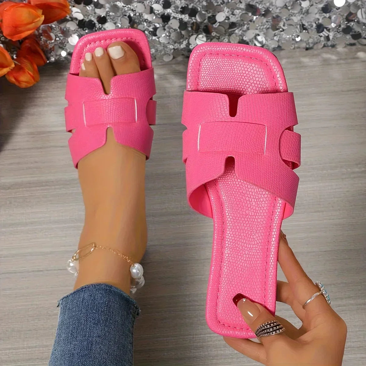 Edith | Sandaler med Slides