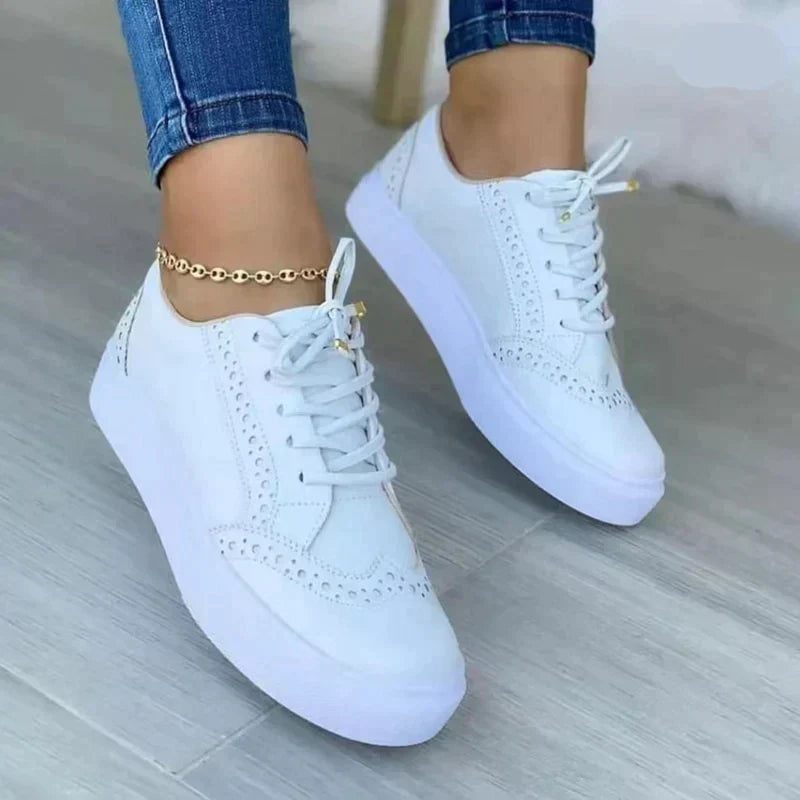 Ingrid | Trendiga Ortopediska Sneakers