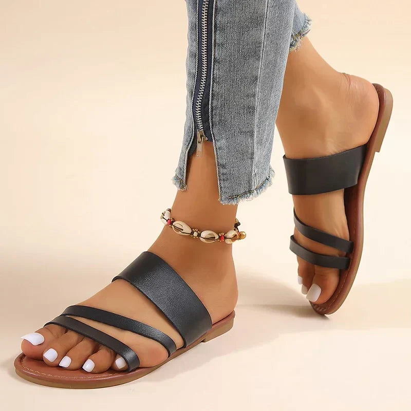 Wilma | Platta Sandaler