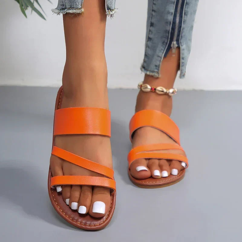 Wilma | Platta Sandaler