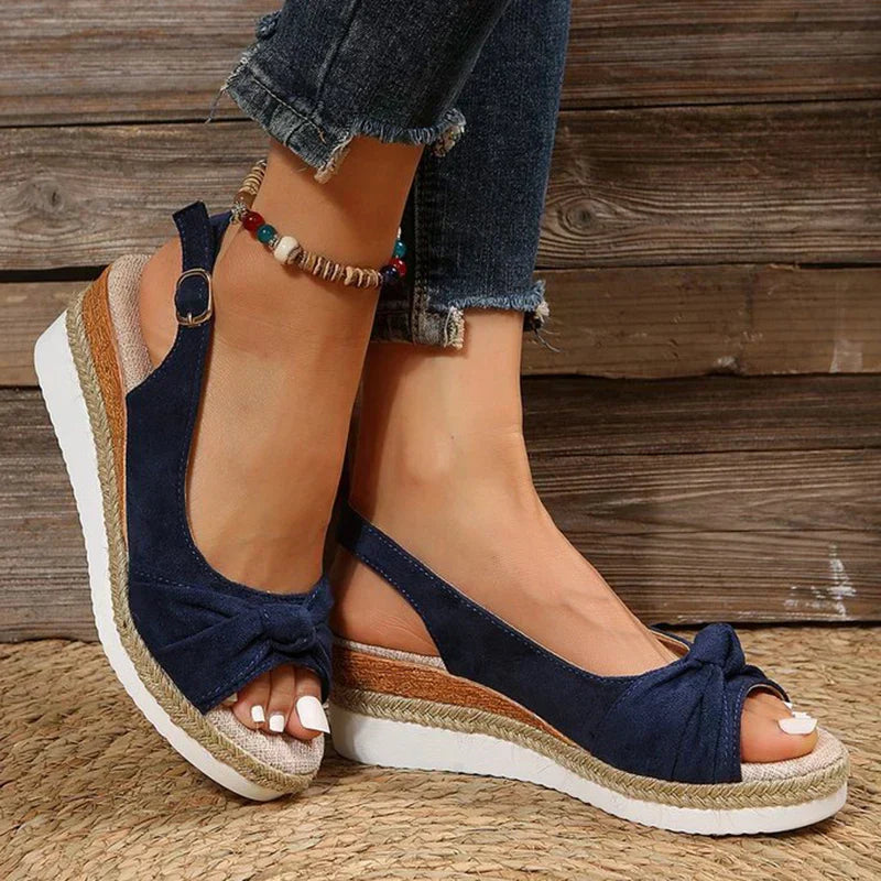 Astrid | Våren Sandaler i beige läder