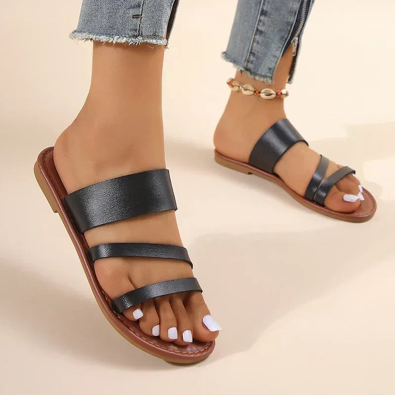 Wilma | Platta Sandaler