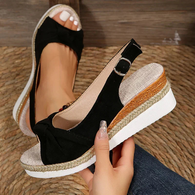 Astrid | Våren Sandaler i beige läder