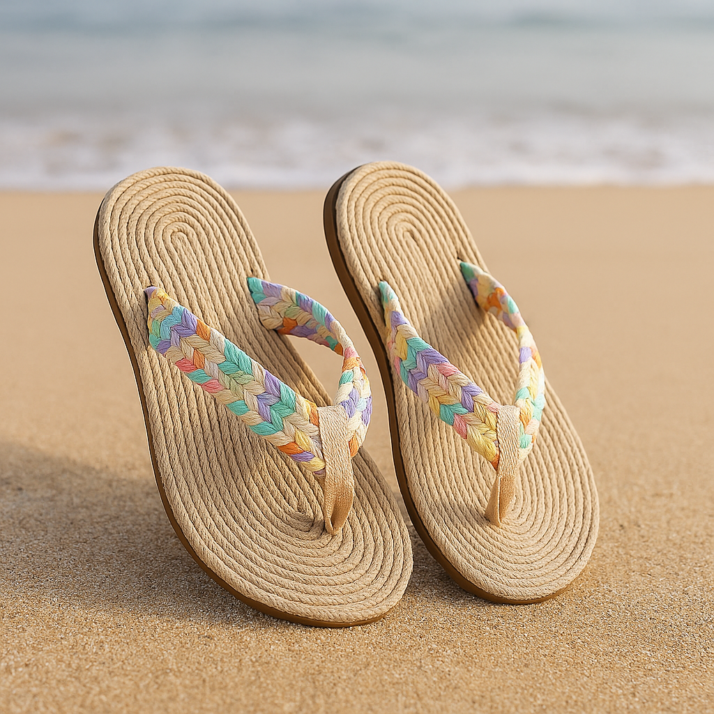 Sara | Flätade Flip-Flops