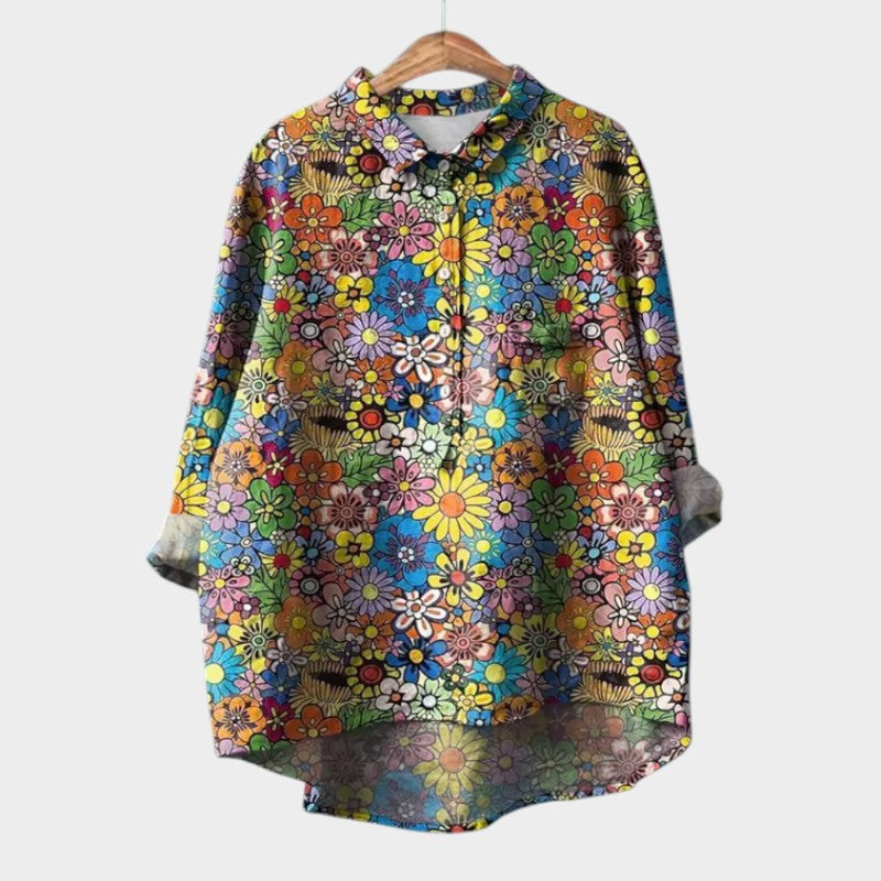 Hilda | Blommig Blus