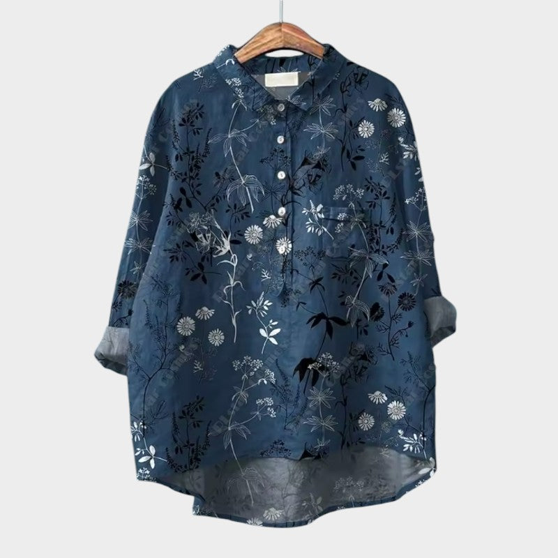 Hilda | Blommig Blus