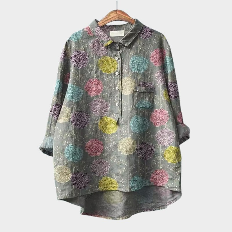 Hilda | Blommig Blus