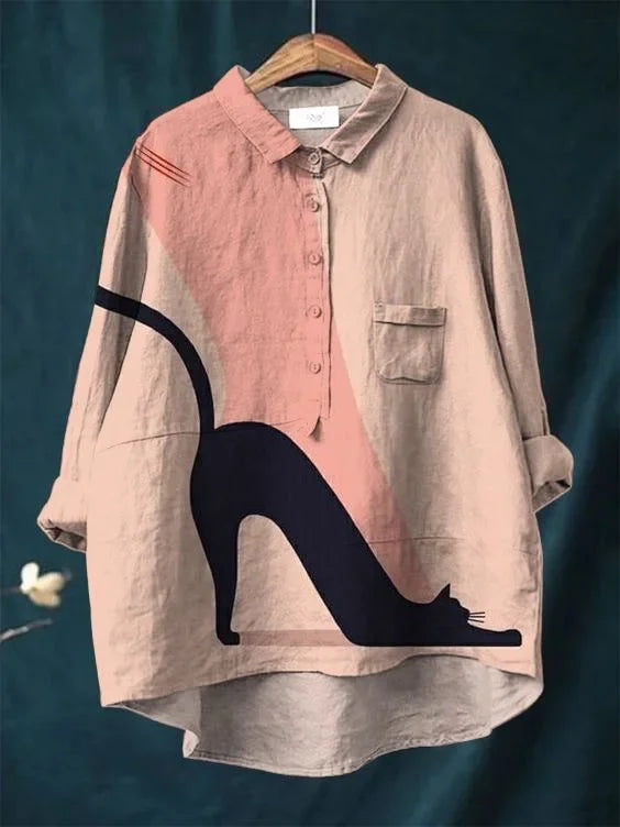 Greta | Uluru™ - Kattkonst T-shirt