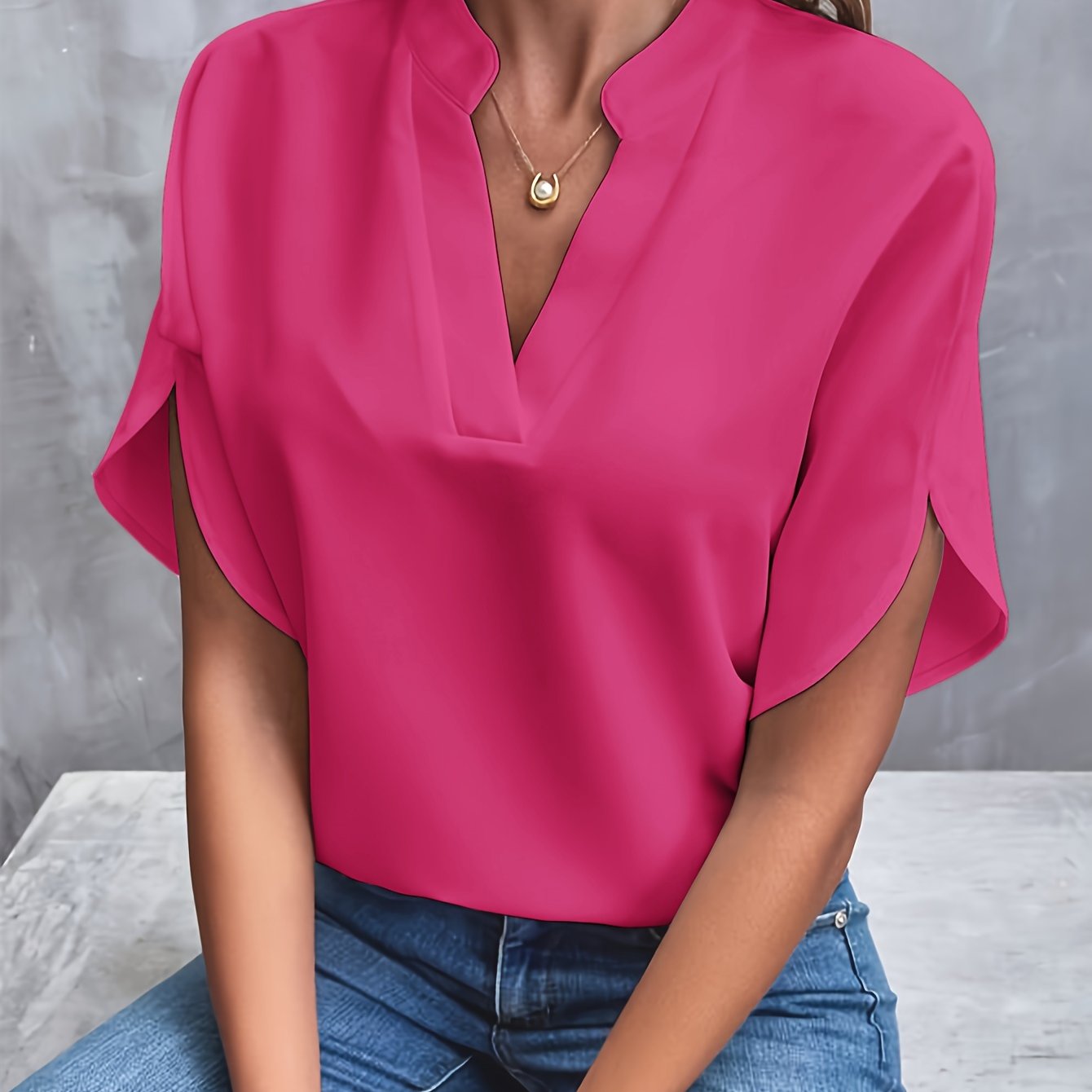 Johanna | Sorrelia – Lyxig Elegant Blus