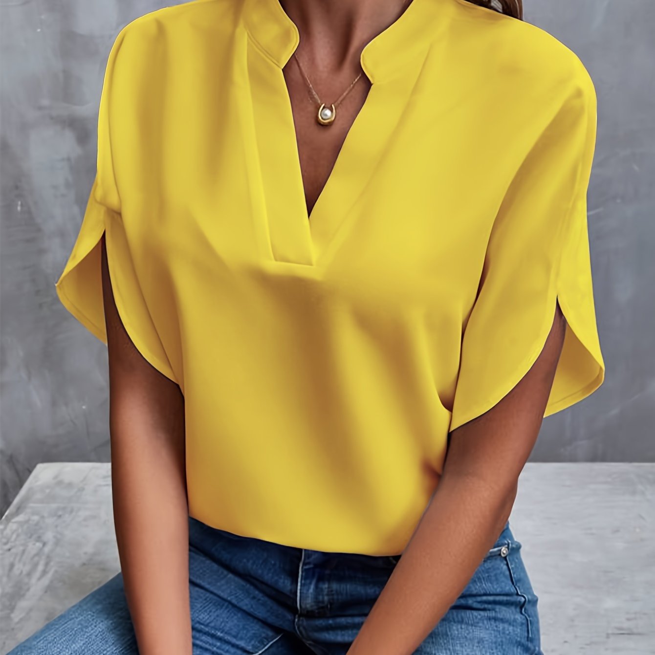 Johanna | Sorrelia – Lyxig Elegant Blus
