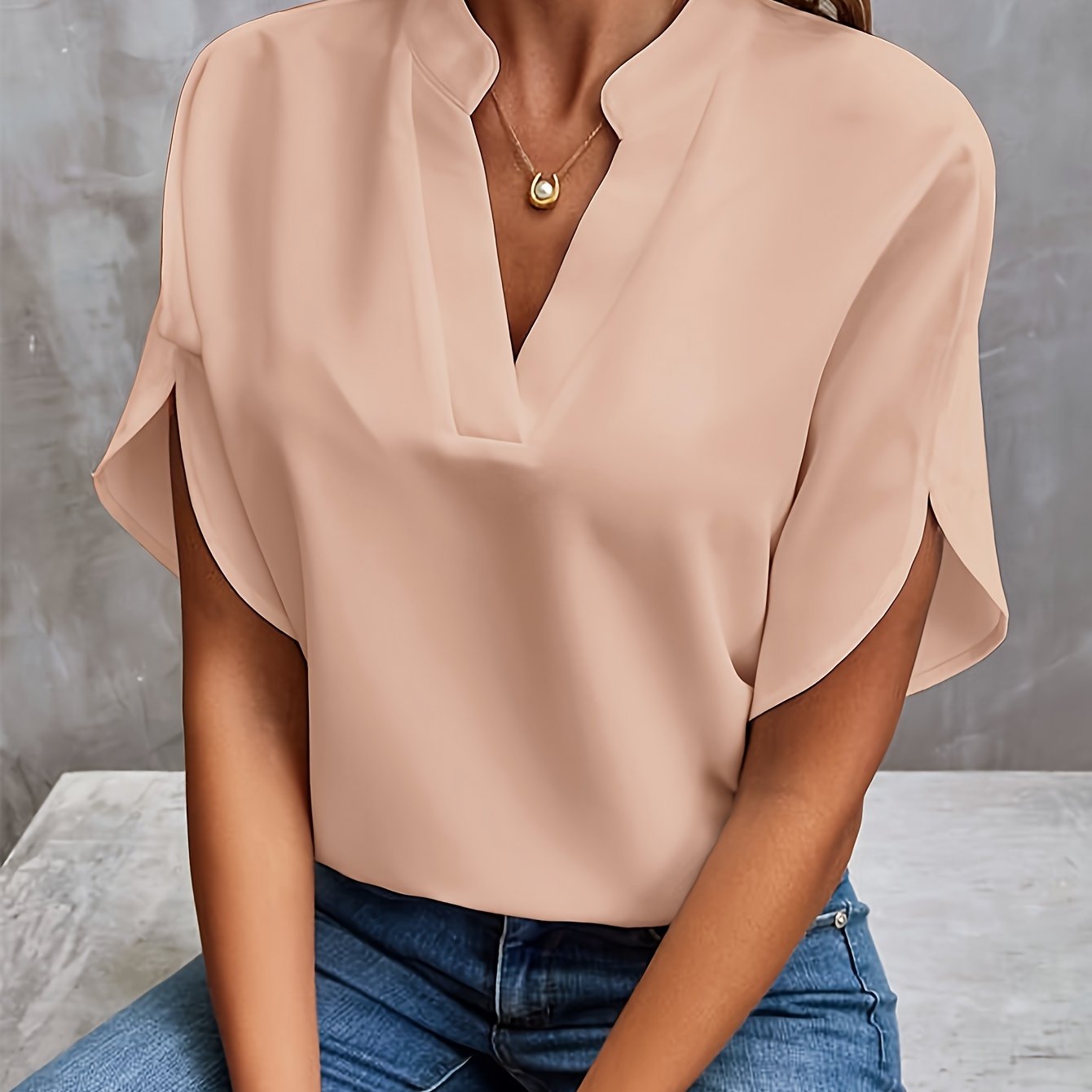 Johanna | Sorrelia – Lyxig Elegant Blus