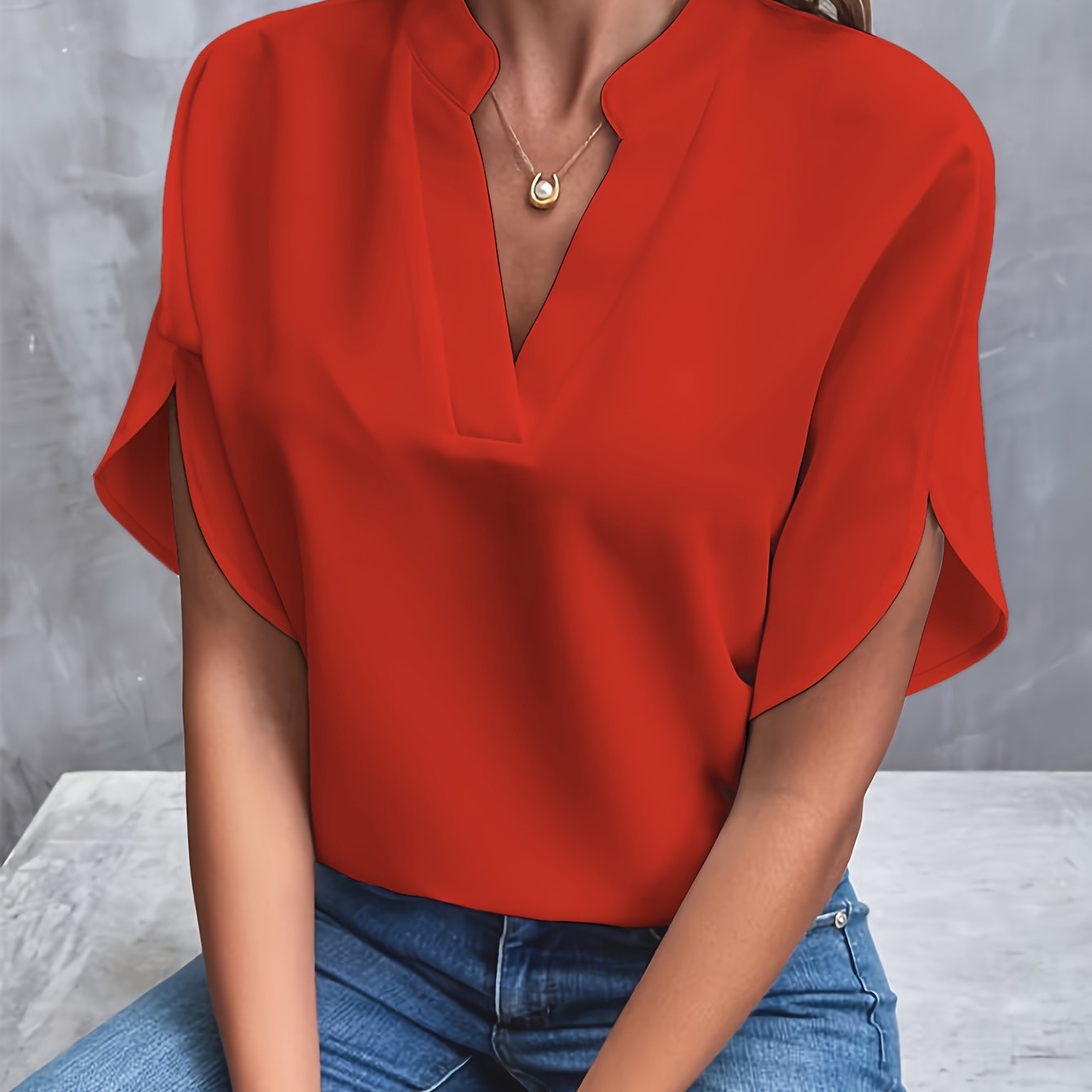 Johanna | Sorrelia – Lyxig Elegant Blus