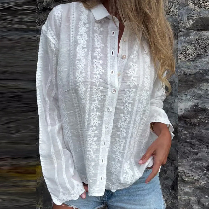 Maja | Miralyn – Knäpp Polo Skjorta