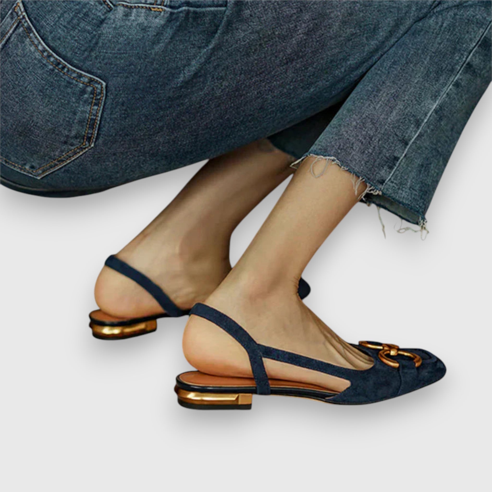 Agnes | Bekväma sandaler i beige läder