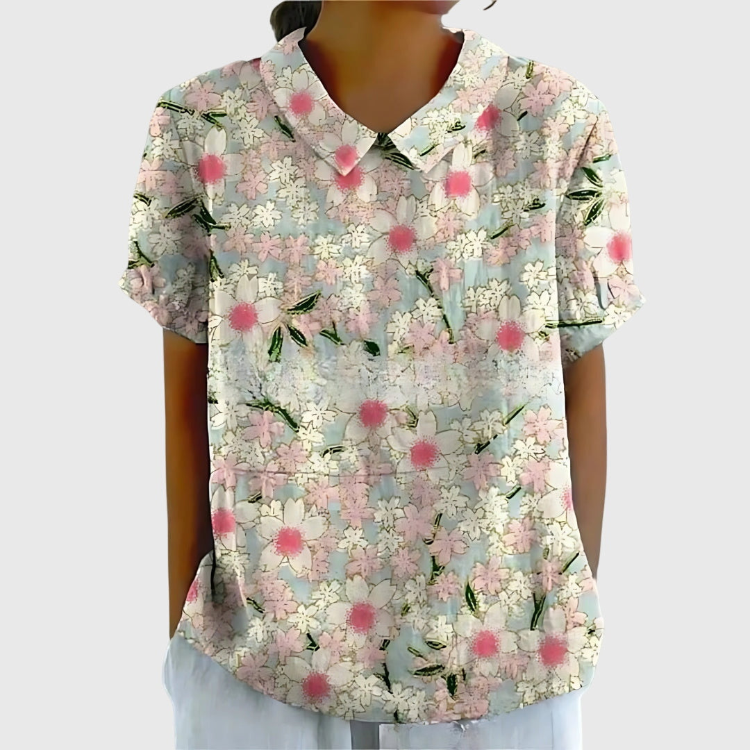 Sofia | Blommig Blus
