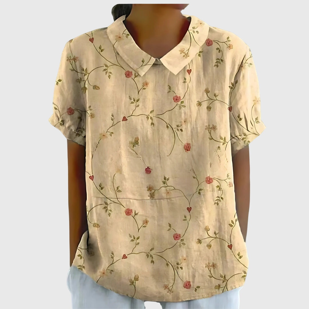 Sofia | Blommig Blus