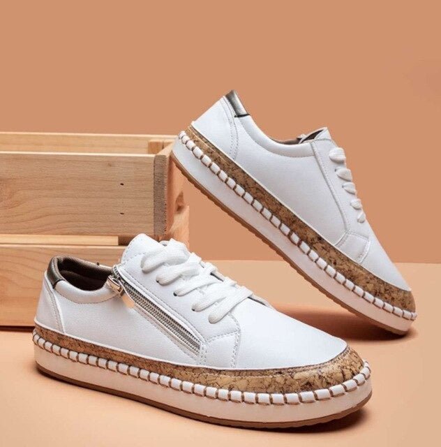 Lisa | Steplume – Ortopediska Sneakers med Mönster