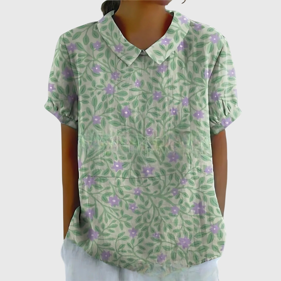 Sofia | Blommig Blus