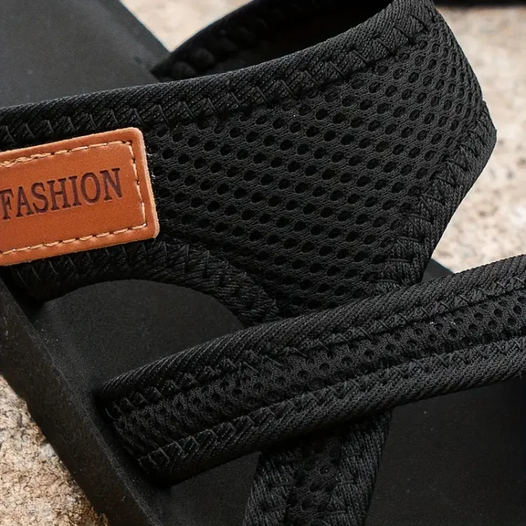 Agnes | Mesh Sandaler i svart