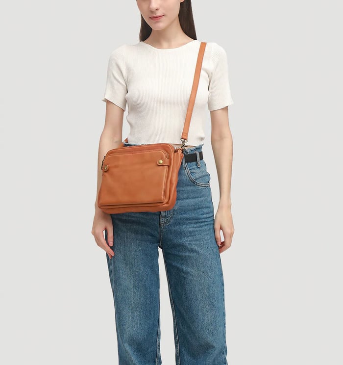 Sofia | CHIC TRE-LAGERS CROSSBODY VÄSKA