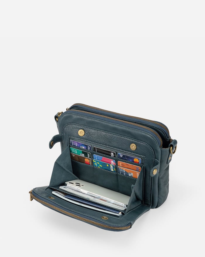 Sofia | CHIC TRE-LAGERS CROSSBODY VÄSKA