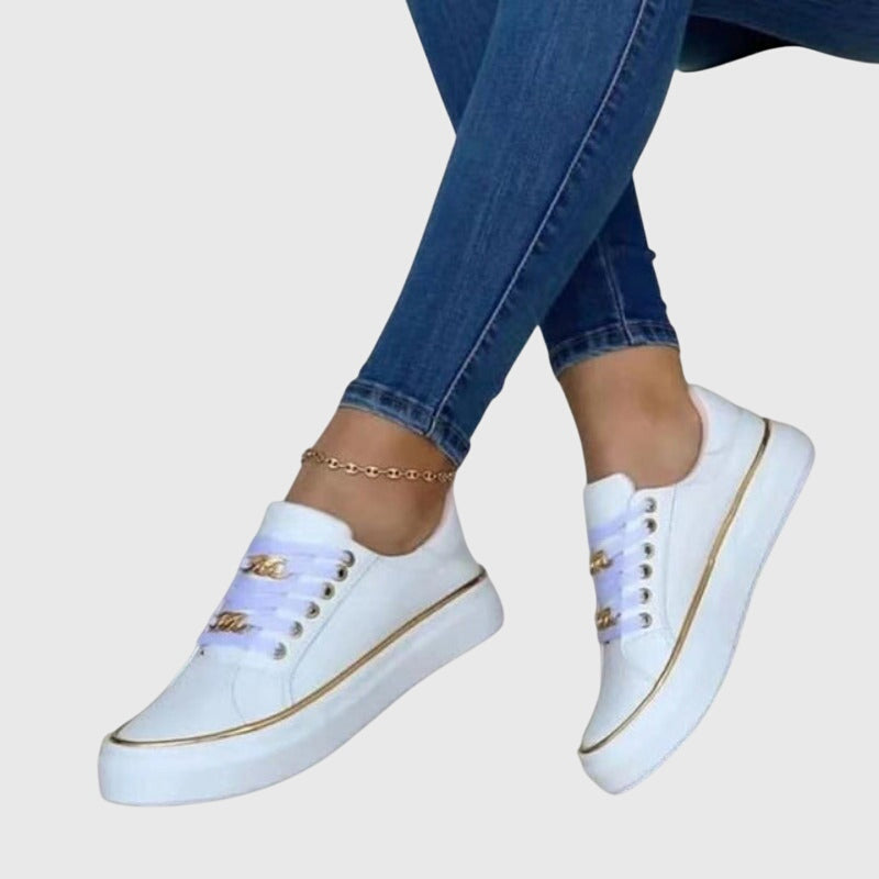 Ida | Ortopediska skor i svart läder med ergonomisk sula