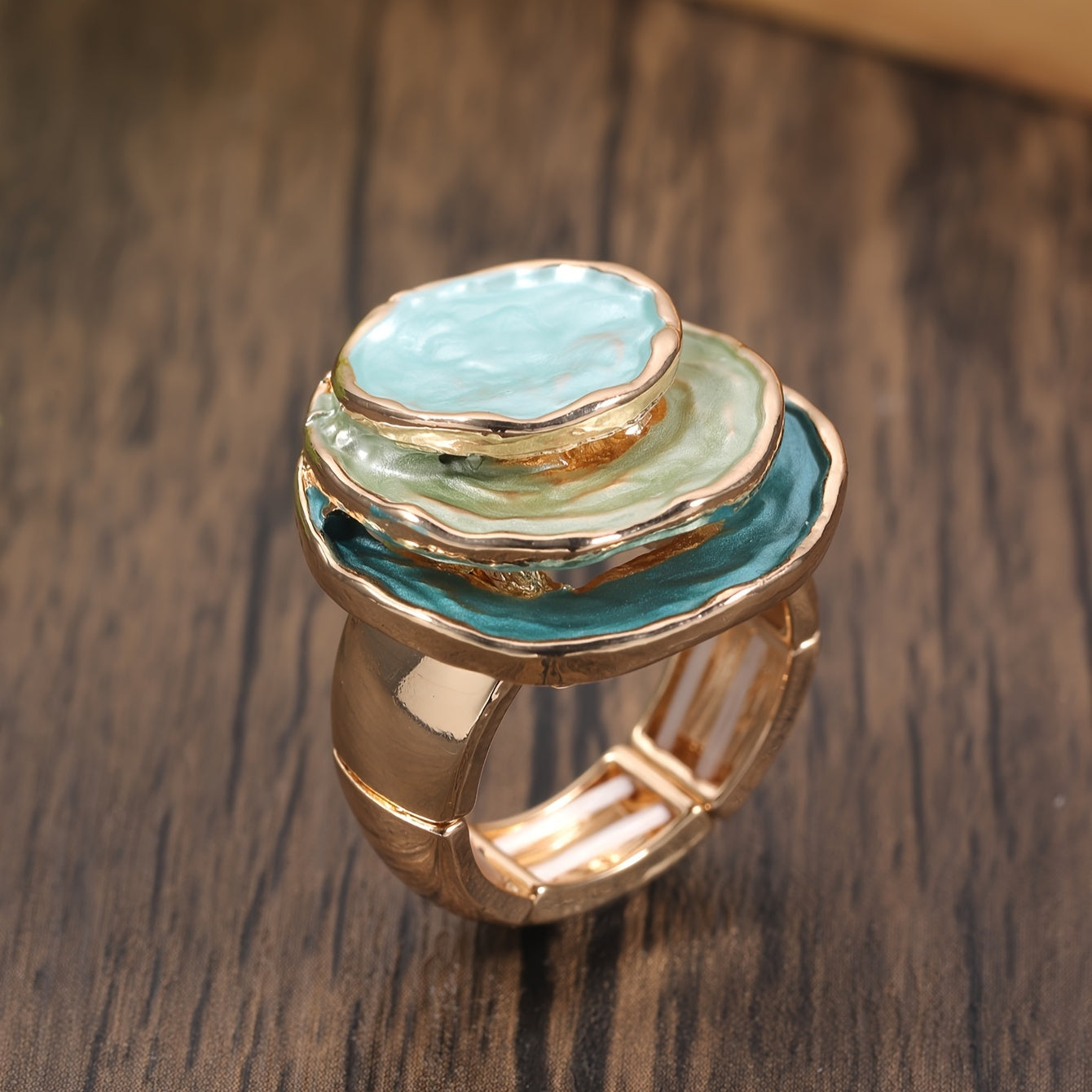 SHANA | ELEGANT BOHO TRIPPEL-LAGER RING