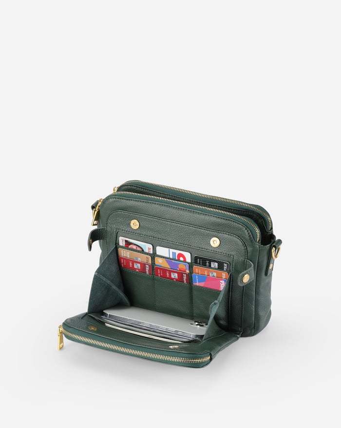 Sofia | CHIC TRE-LAGERS CROSSBODY VÄSKA