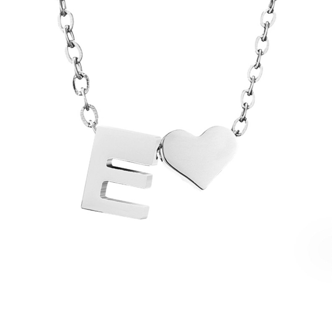 YAHNA | BREV INITIAL SILVER HÄNGSmycke