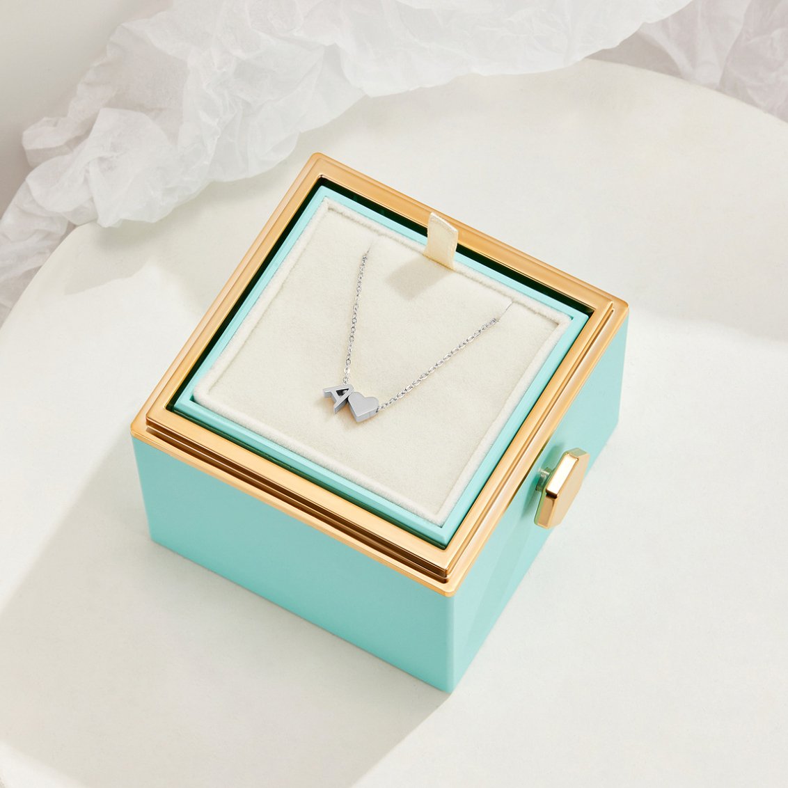 YAHNA | BREV INITIAL SILVER HÄNGSmycke