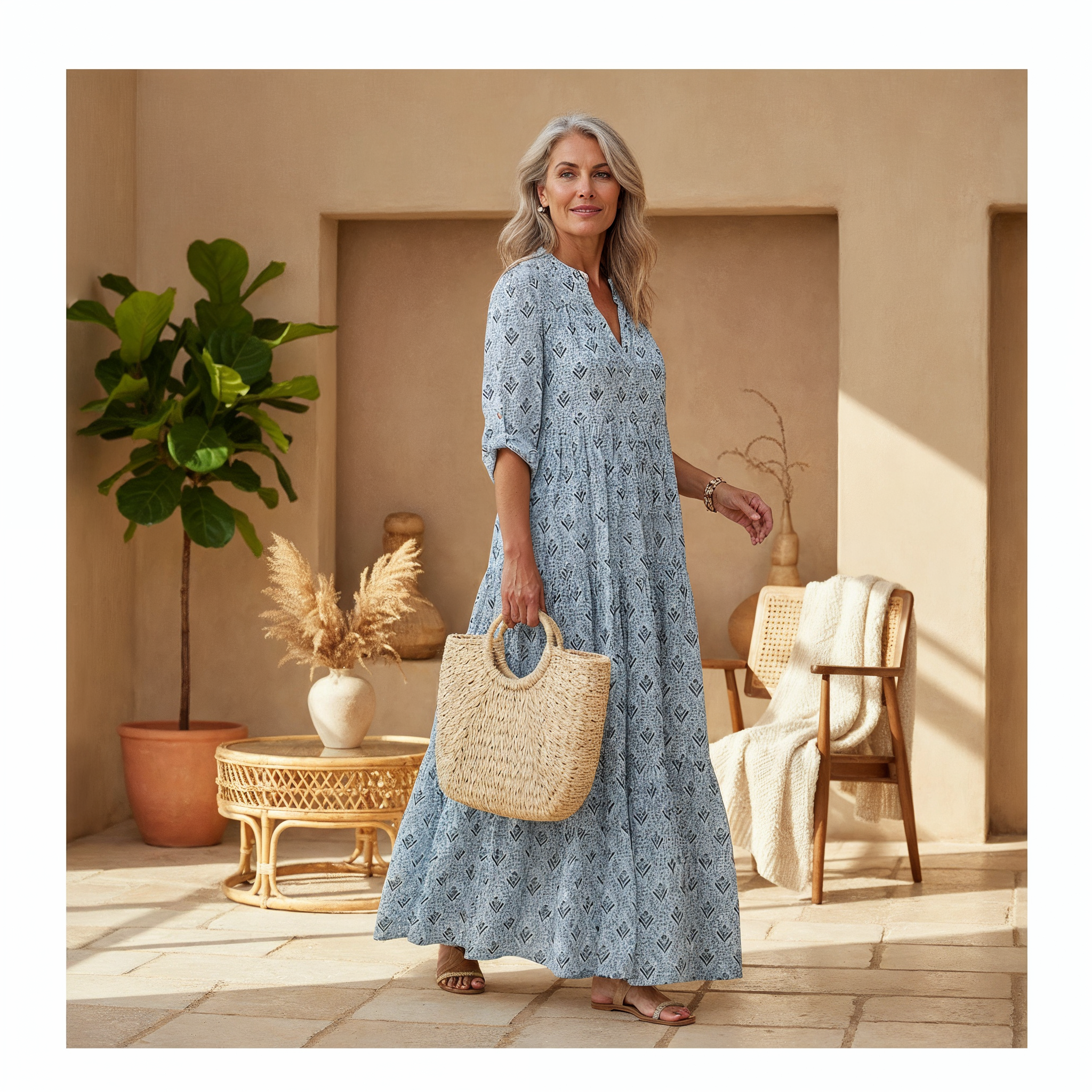 Louisa - Boho Klänning