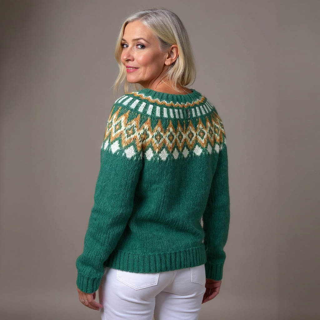 Johanna | Vintage stickade kofta