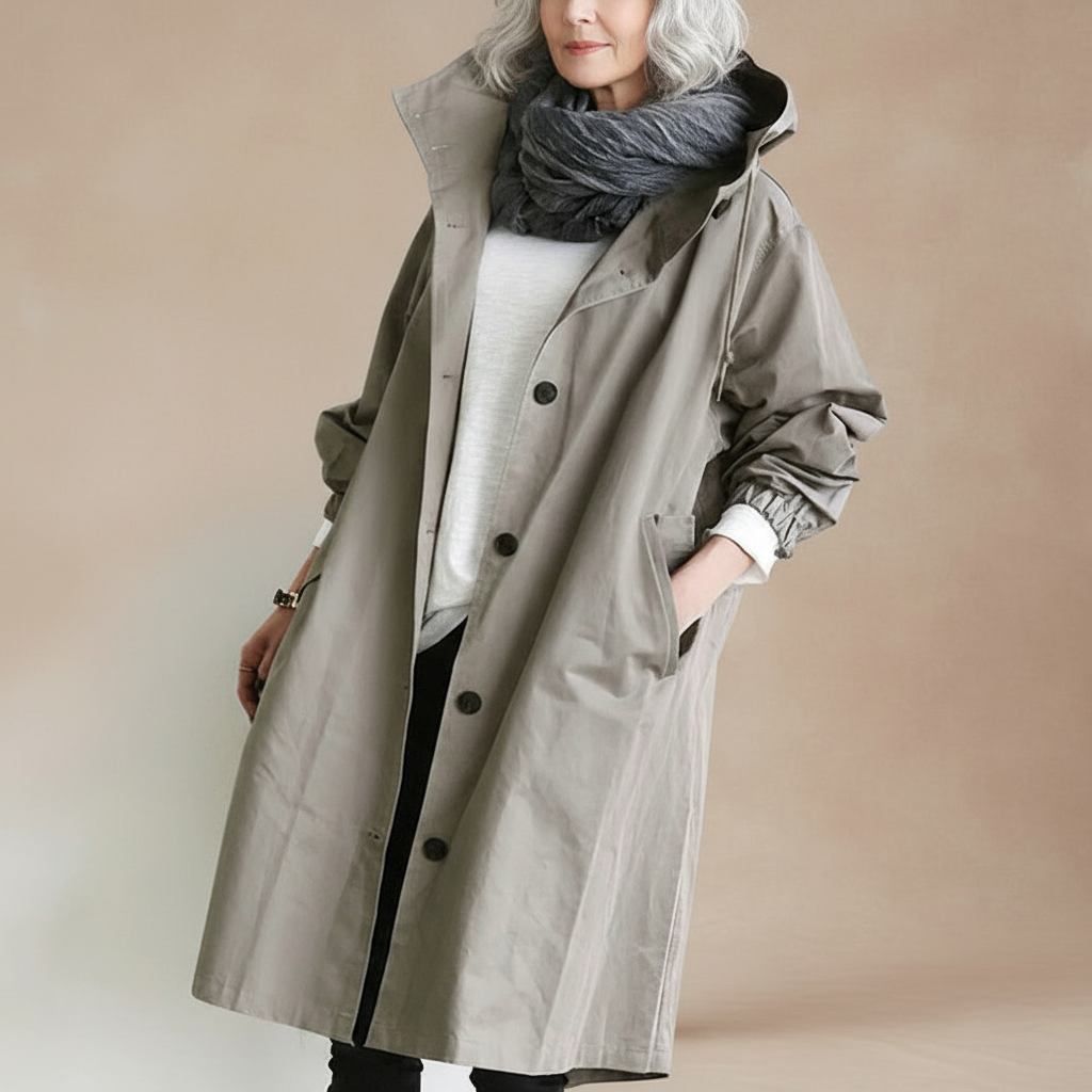 Lillian | Vattentät Trench Coat