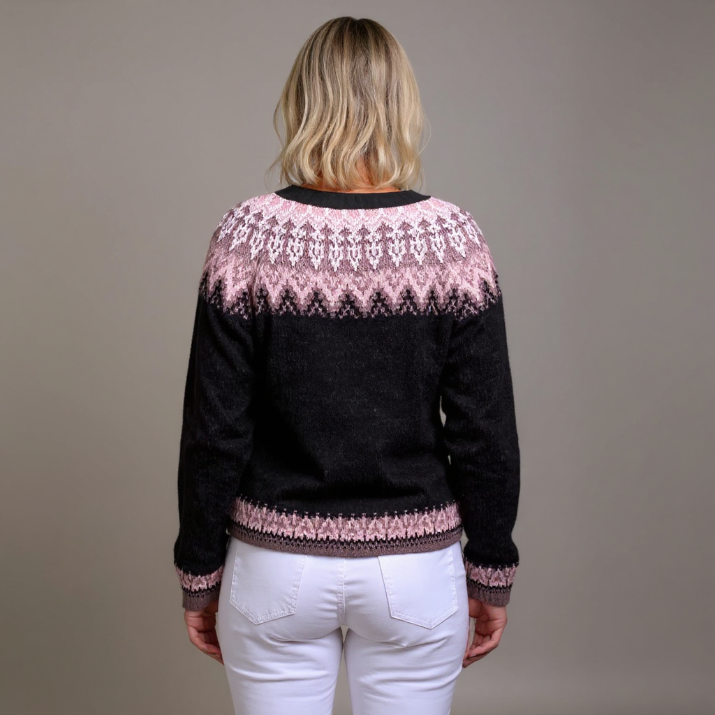 Lisa | Vintage stickade kofta