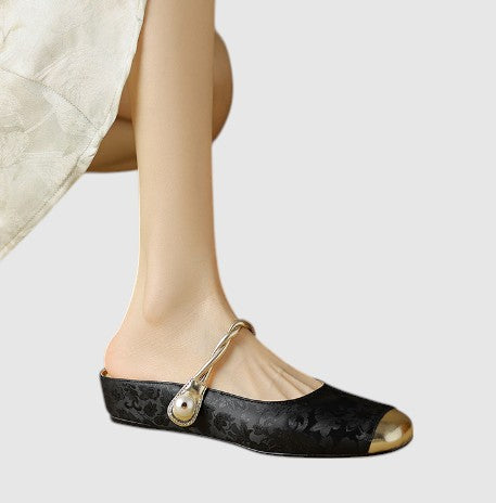 Sigrid | Ortopediska sandaler i svart läder
