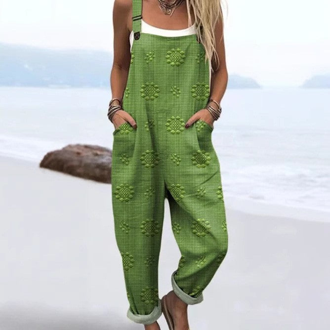 AYESHA | TIDSLÖS BLOMSTERKONST JUMPSUIT