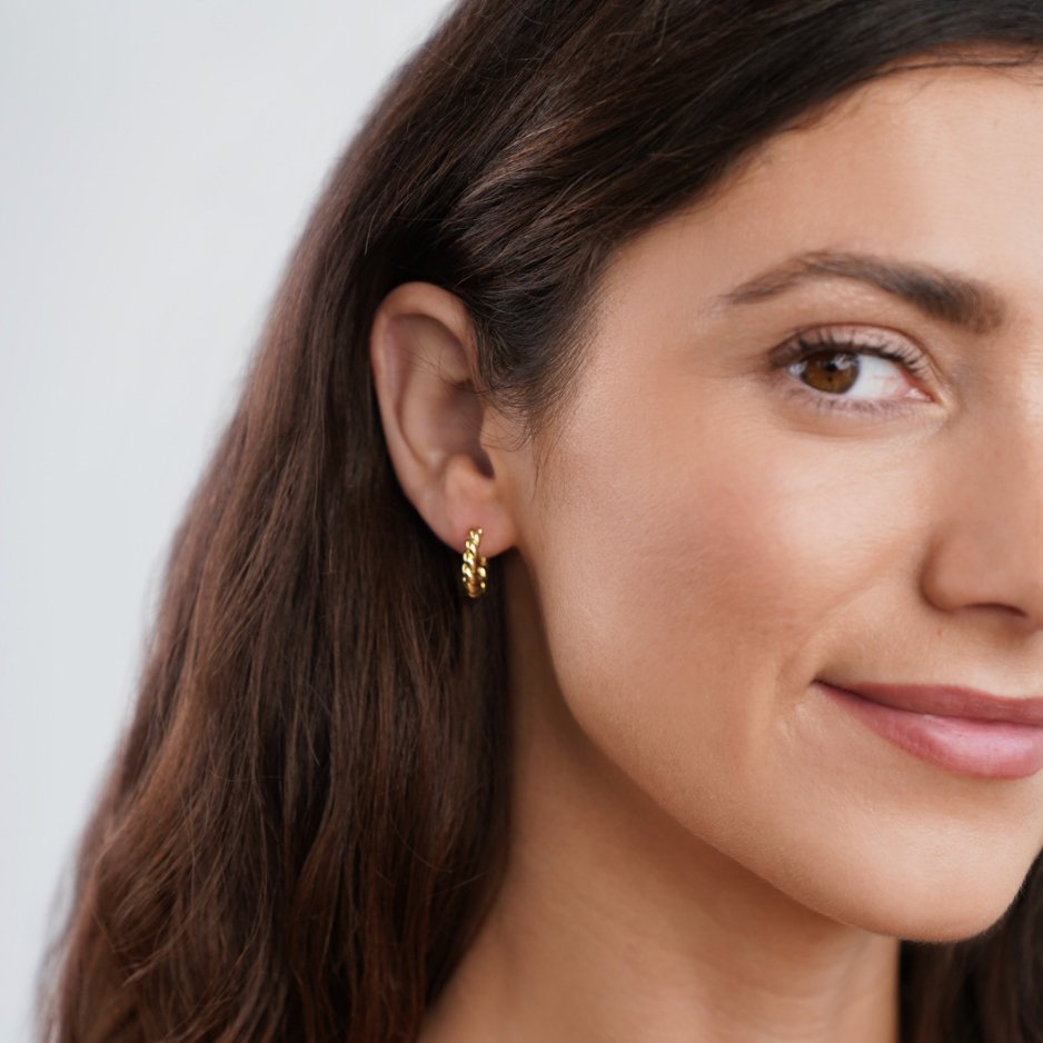 KRYSTAL | STILIGA TWIST ÖRHÄNGEN