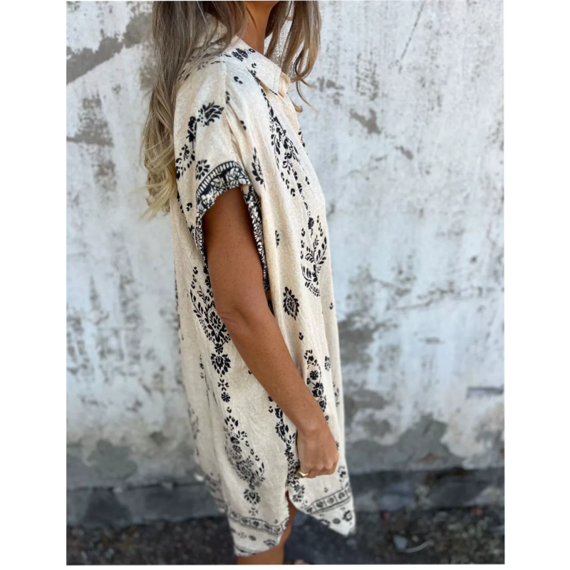 Mica - Vintage Boho Klänning