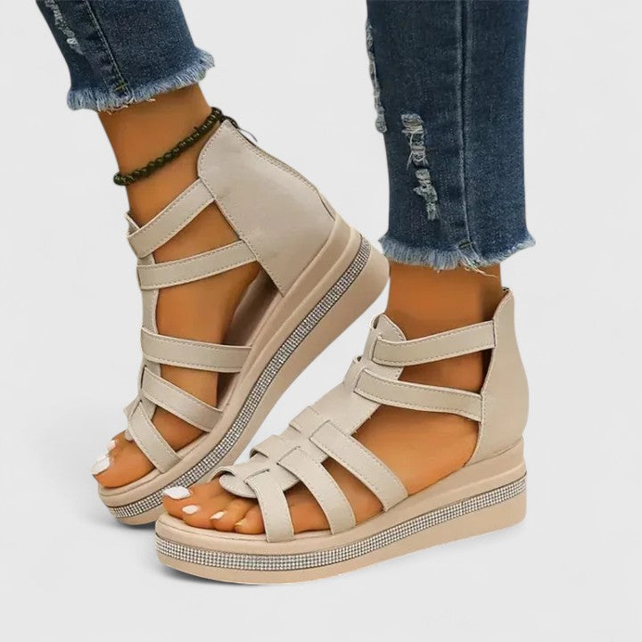 Ida | Ortopediska Strass Sandaler