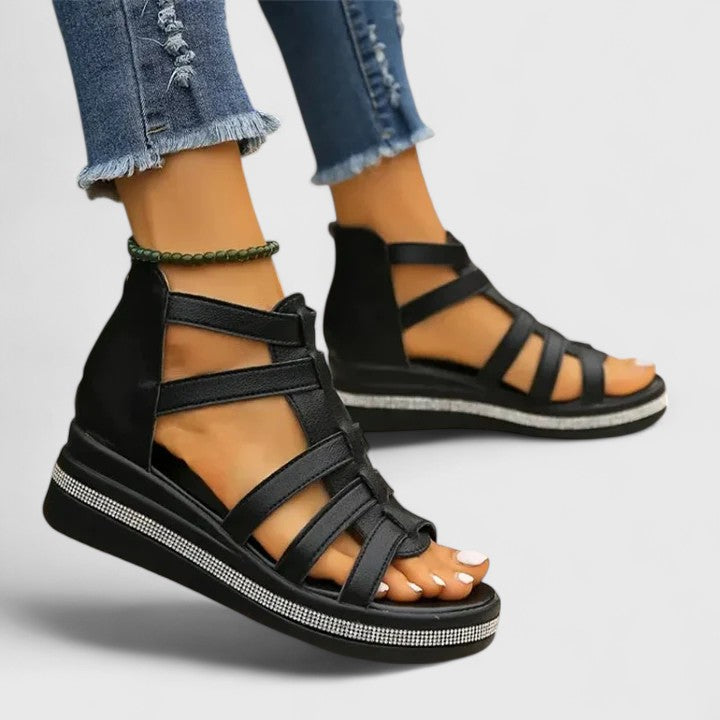 Ida | Ortopediska Strass Sandaler